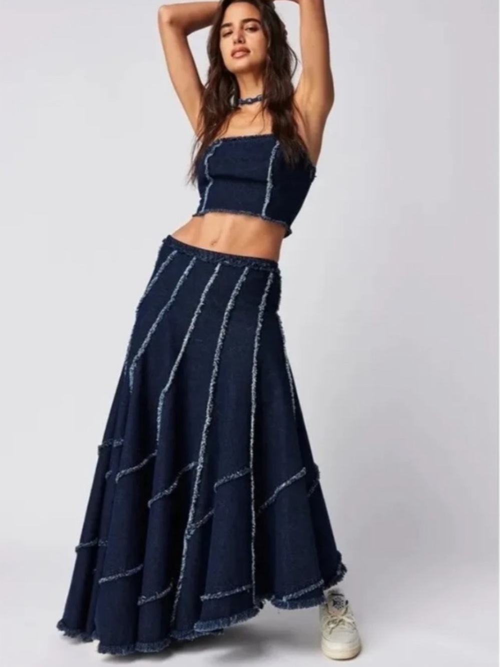 Free People One Denim Set